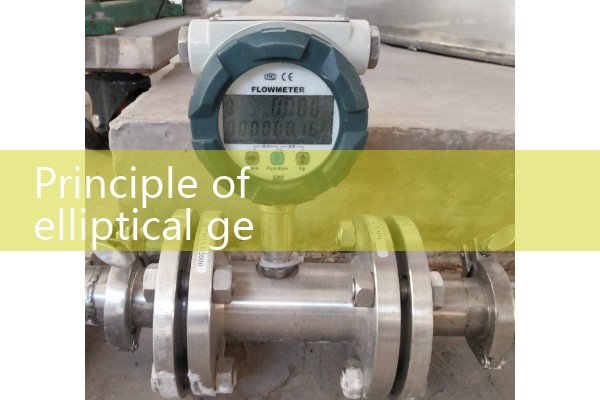 Principle of elliptical gear flowmeter