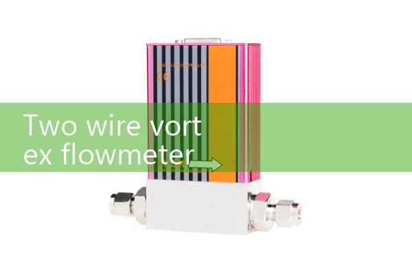 Two wire vortex flowmeter