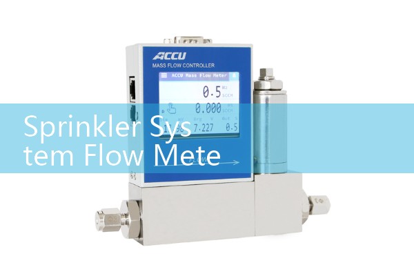 Sprinkler System Flow Meter: Smart Irrigation Water Controls