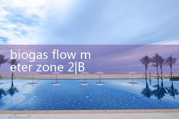 biogas flow meter zone 2|flow meter distributor