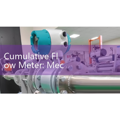 Cumulative Flow Meter: Mechanical and Digital Volumetric Totalizer Devices